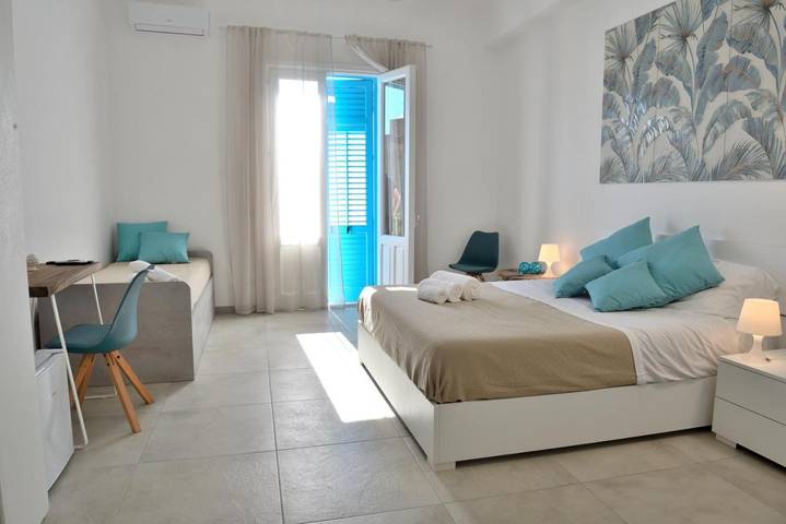 Chambre d’hôte pour 4 personnes, avec balcon et vue à San Vito Lo Capo - 3