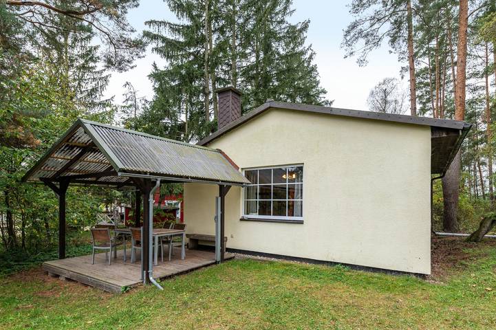 Ferienwohnung für 4 Personen, mit Garten und Sauna sowie Seeblick in der Feldberger Seenlandschaft