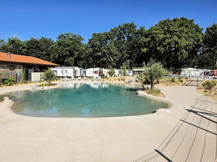 Bungalow für 10 Personen, mit Pool und Terrasse in Gironde - 2