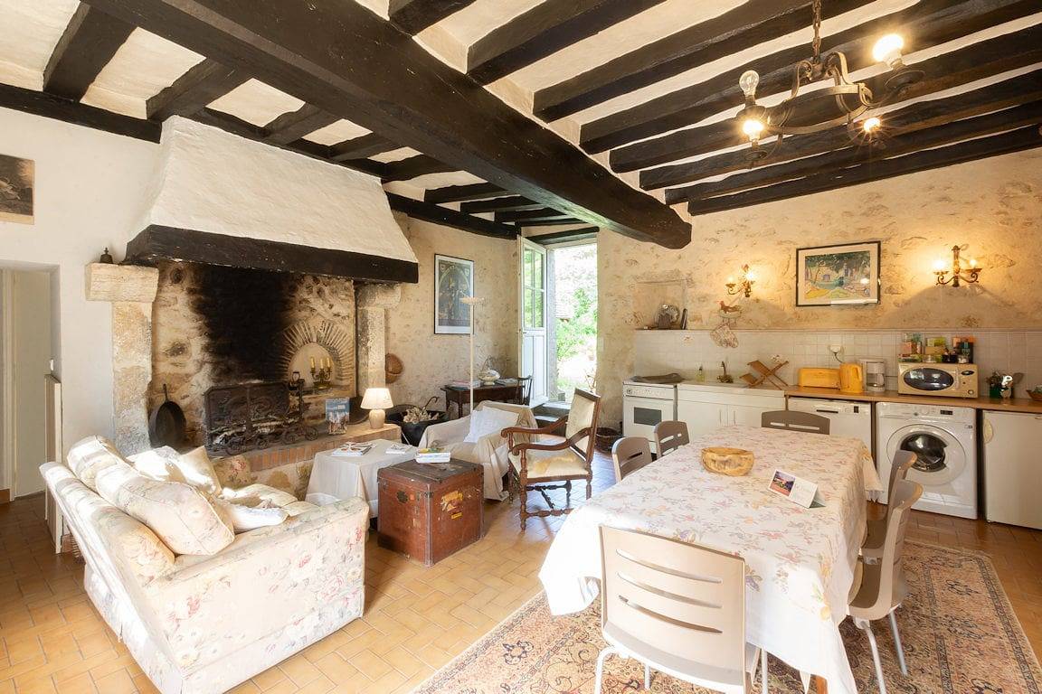 Le Tertre - Chambre jaune in Dureil, Sarthe