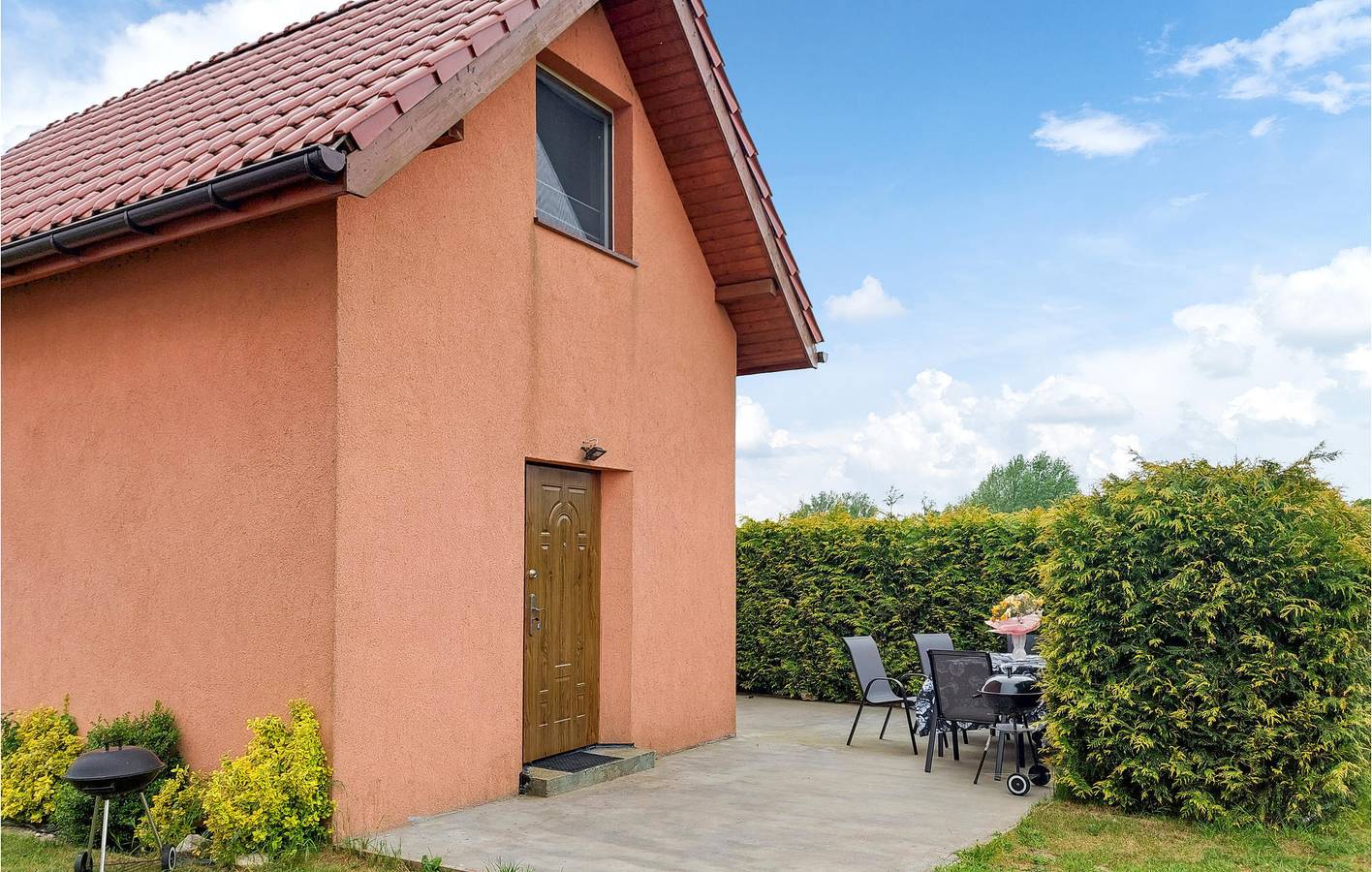 Ferienhaus für 4 Personen mit Terrasse in Zastań, Baltic Sea Pomerania