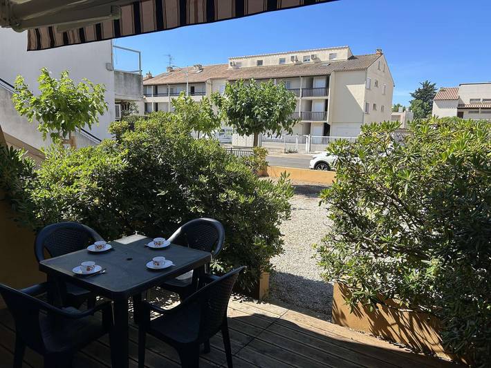 Gîte pour 4 personnes, avec Terrasse dans Plage Rive Droite