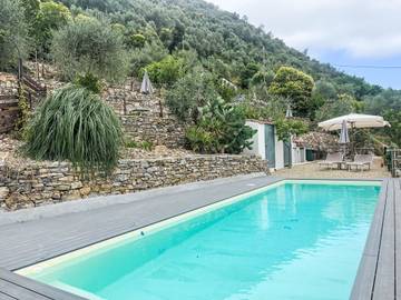 Ferienwohnung für 4 Personen, mit Terrasse und Garten, mit Haustier in Prelà