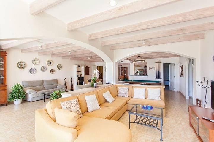 Villa Orient, 12 Personen, großer Pool, Wifi Free, Aacc, Sat Tv in Marratxí, Mallorca Westen