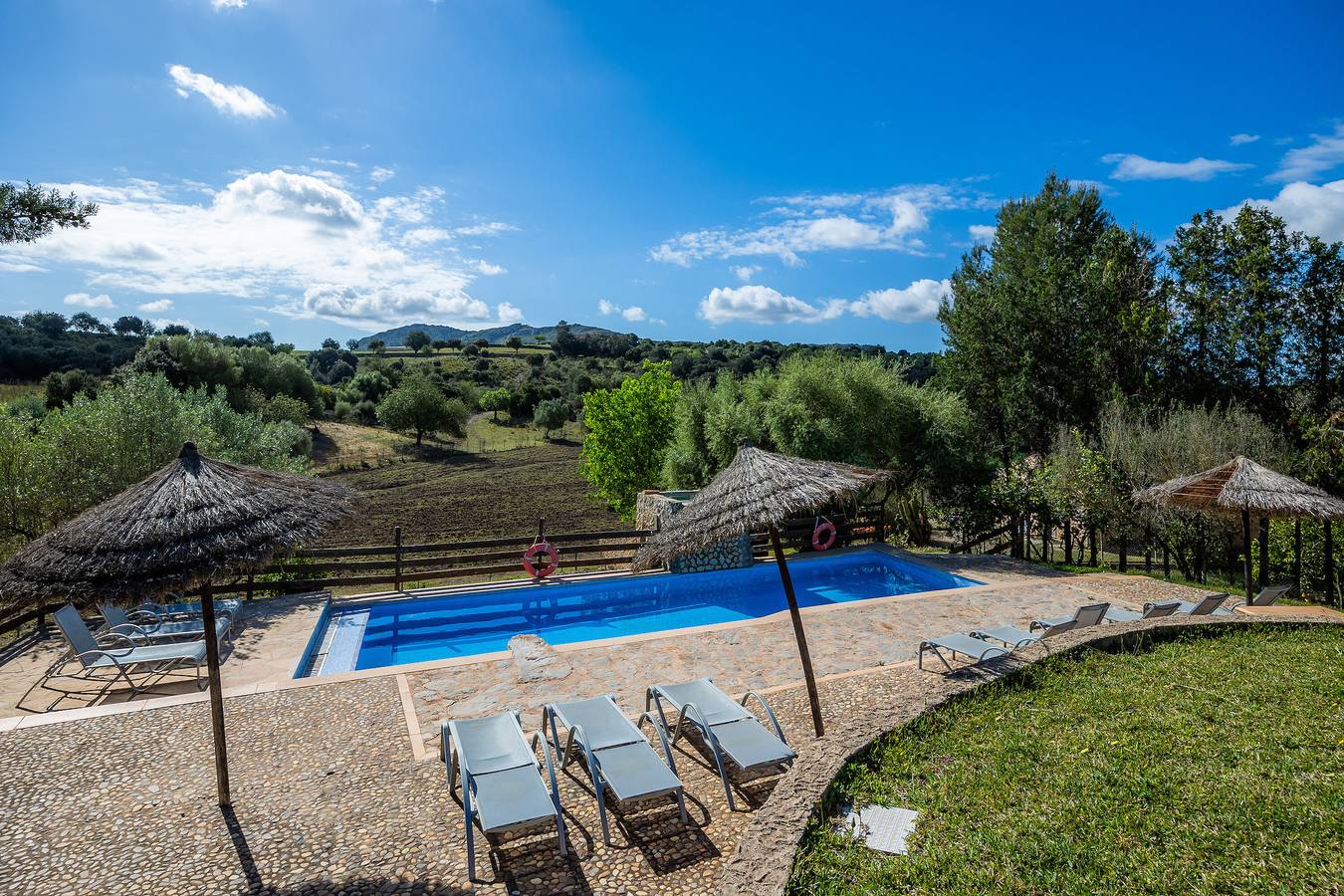 Hel lägenhet, Lägenhet för 4 Personer med trädgård in Sant Llorenç des Cardassar, Östra Mallorca