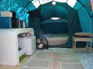 Camping für 2 Personen, mit Ausblick, mit Haustier an der Algarve