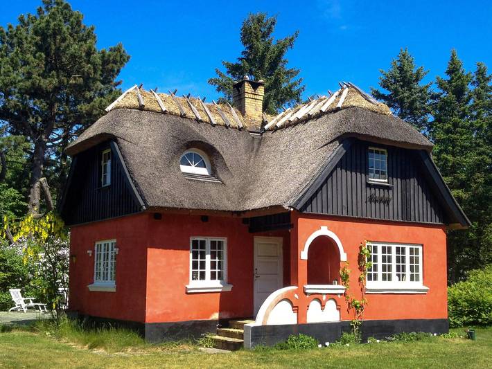 Ferieudlejning for 8 personer, med have og terrasse, husdyr tilladt i Vig
