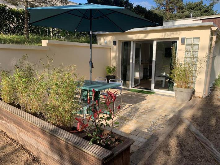 Appartement de vacances pour 2 personnes, avec jardin