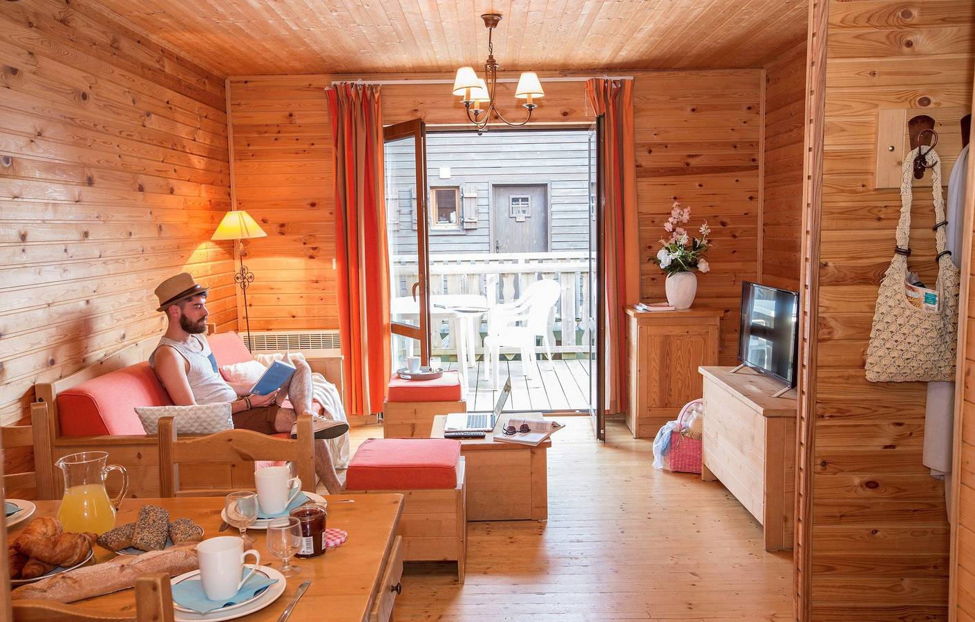 Chalet für 6 Personen mit Balkon in Évian-les-Bains, Thonon-les-Bains und Umgebung
