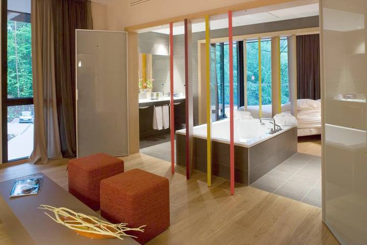 Hôtel pour 2 personnes, avec jardin et vue, animaux acceptés à Baerenthal - 3