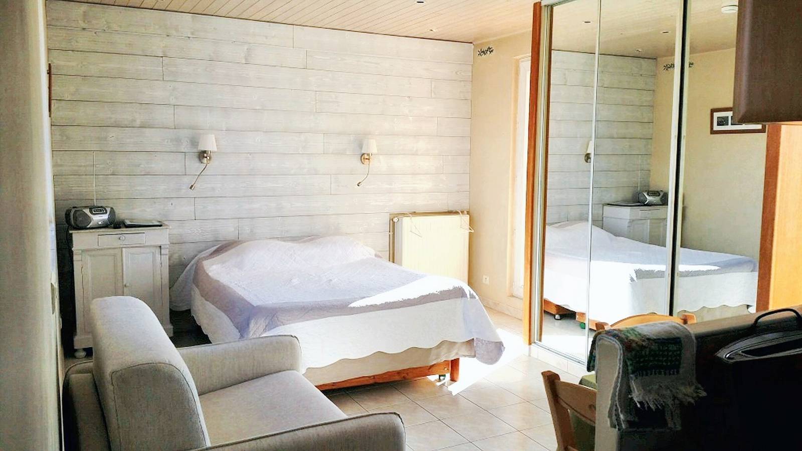 Całe studio, Urokliwy studio z widokiem na morze w Marsylii, 25 m² in Marsylia, Marsylia region