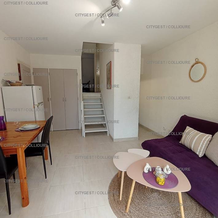Ganze Ferienwohnung, Ferienwohnung für 3 Personen mit Terrasse in La Côte Vermeille, Collioure