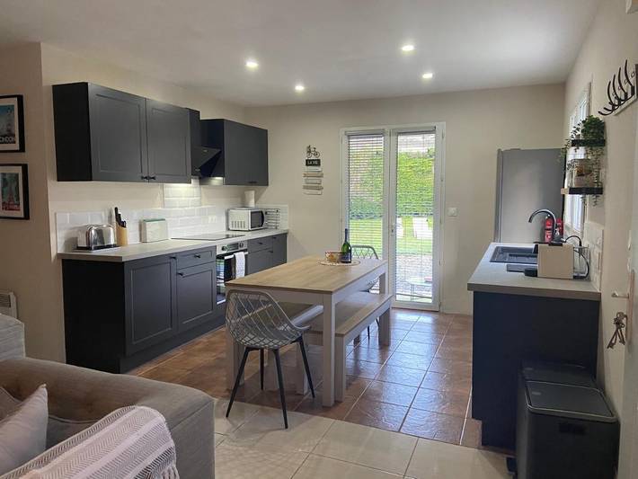 Location de vacances pour 8 personnes, avec vue et jardin à Axat - 4