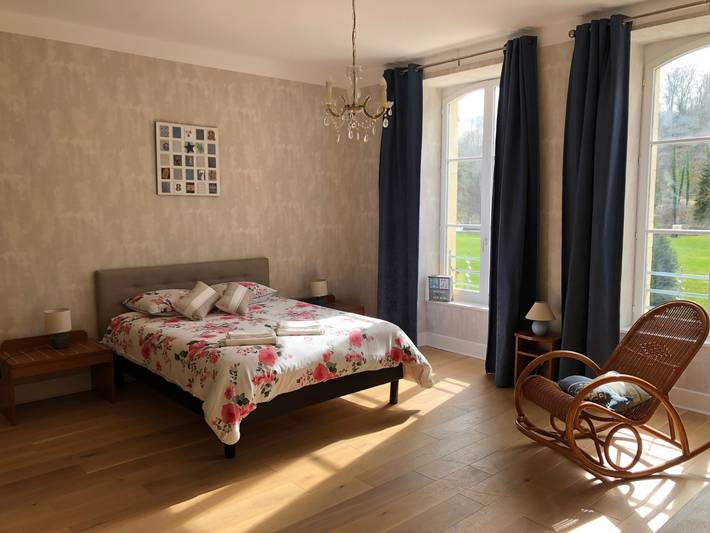 Chambre d’hôte pour 8 personnes, avec Jardin
