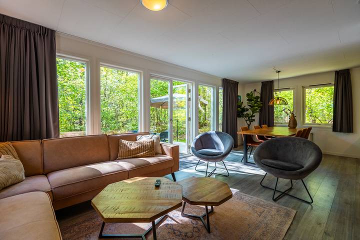 Vakantiepark De Wiltzangh — Vennenborg Lodge | 6 Personen in Nationalpark Dwingelderveld