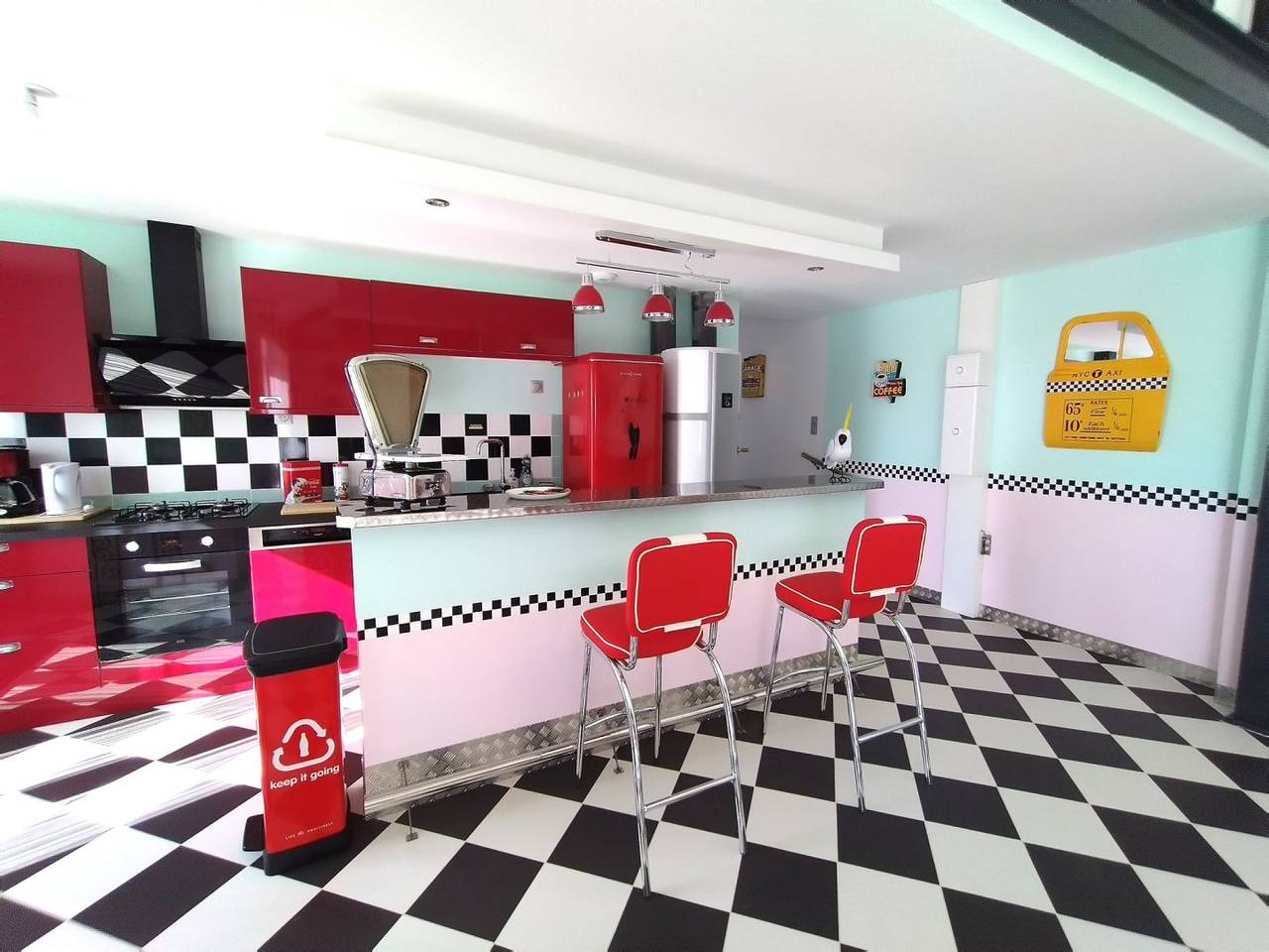 Gîte Diner américain in Clévilliers, Région de Chartres
