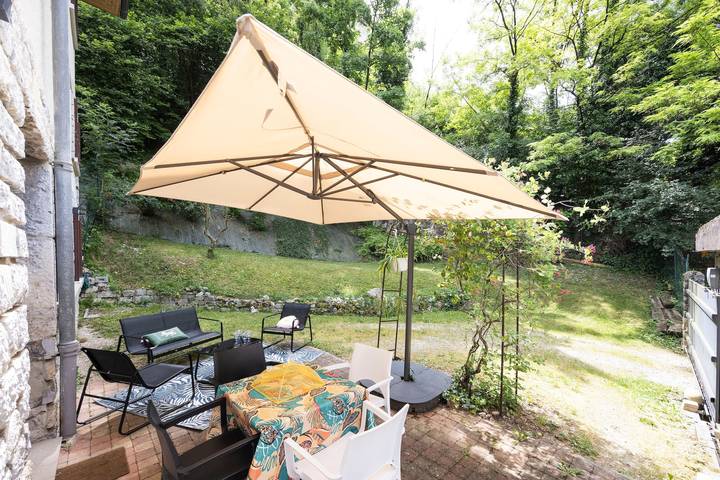 Appartement de vacances pour 3 personnes, avec Jardin dans Lac du Bourget