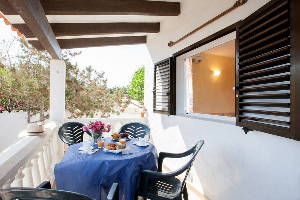 Two adjoining one bedroom apartments 900 meters from Es Pujols very quiet area in Formentera, Balearic Islands