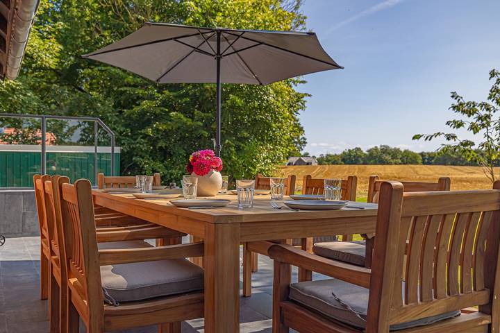 Ferienhaus für 8 Personen, mit Terrasse und Garten sowie Sauna in Maasholm