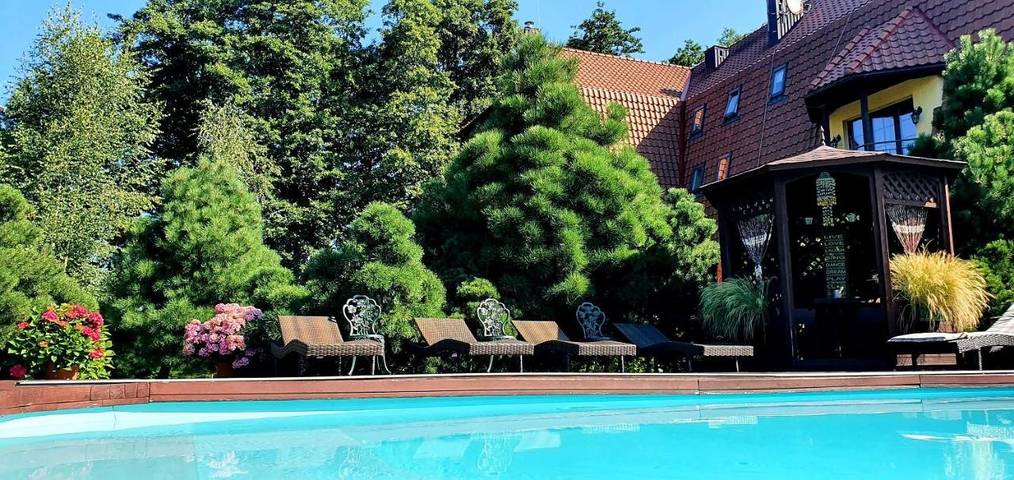 Vakantiehuis voor 2 personen, with Terras and Tuin as well as Zwembad and Sauna in Litouwen