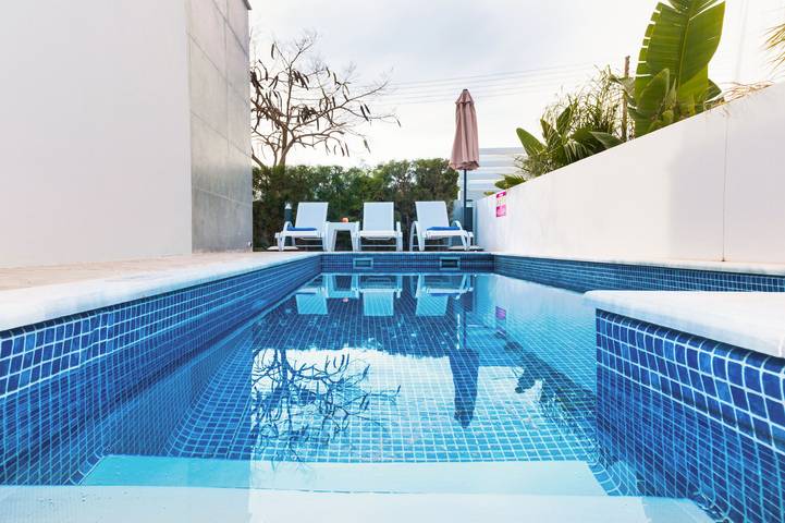 Villa für 6 Personen, mit Garten und Pool sowie Balkon in Ayia Napa - 4