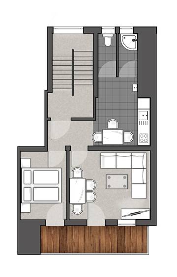 Appartement voor 4 Personen in Stubai Alps, Oetz, Afbeelding 3