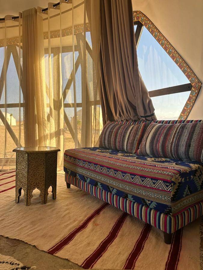 Tente pour 2 personnes, avec vue ainsi que piscine et jardin au Maroc - 2