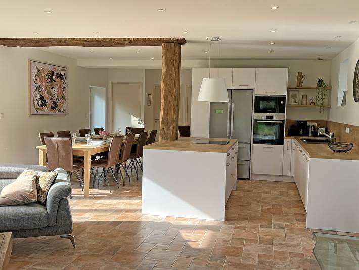 Gîte pour 12 personnes, avec terrasse et jardin dans Mayenne - 4