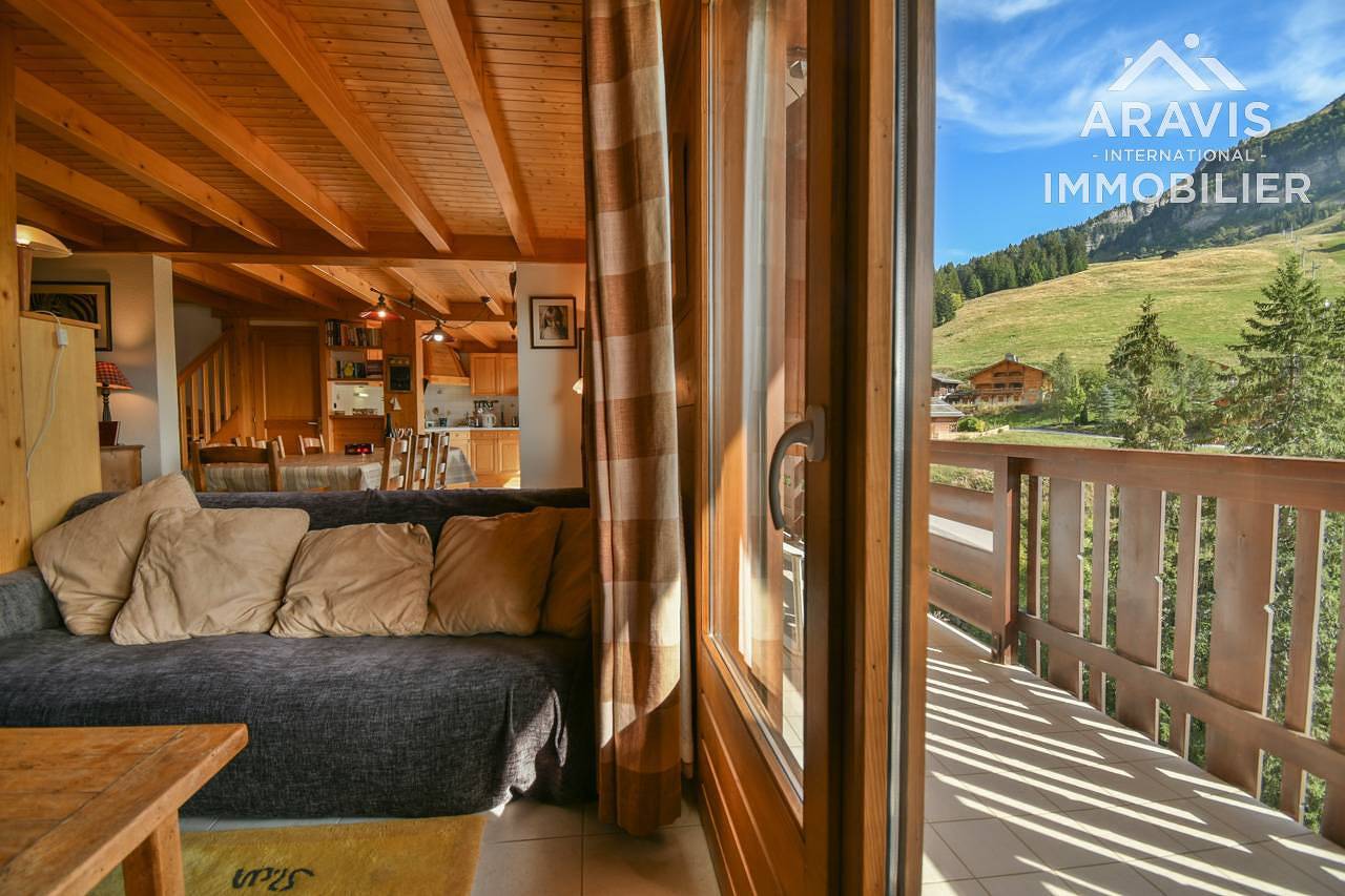 Ganze Wohnung, Florimontagne – Spacious Duplex Apartment, 4 Bedrooms, Sleeps 8 in Chinaillon, Le Grand-Bornand
