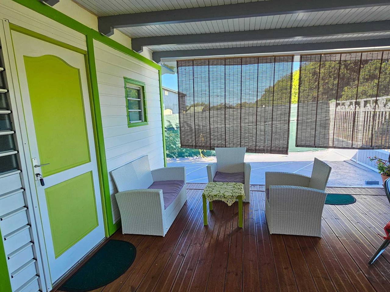 Casa acogedora con terraza en Petit-Canal, 45 m² in Petit-Canal, Guadalupe