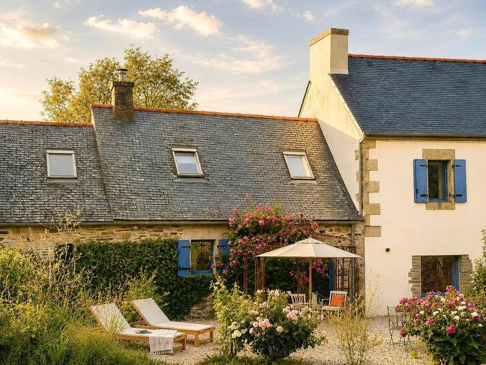 Chambre d’hôte pour 2 personnes, avec Terrasse et Jardin