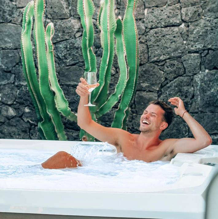 Chalet para 7 personas, con jacuzzi y sauna además de jardín y piscina en Lanzarote - 4