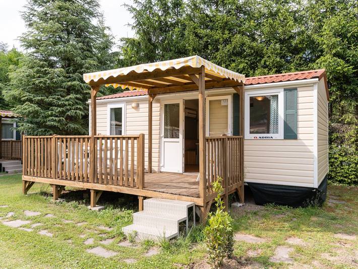 Casa mobile per 4 persone, con piscina, adatto a famiglie con bambini - 1