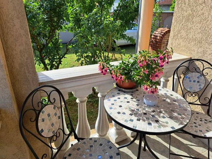 Appartement de vacances pour 6 personnes, avec jardin et vue