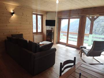 Gîte pour 2 personnes, avec balcon et vue à Abriès