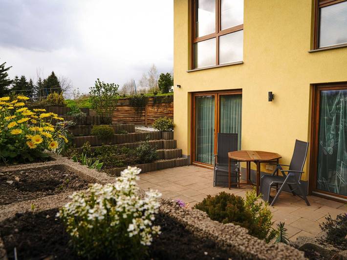 Ferienwohnung für 5 Personen, mit Terrasse und Garten in Bahretal