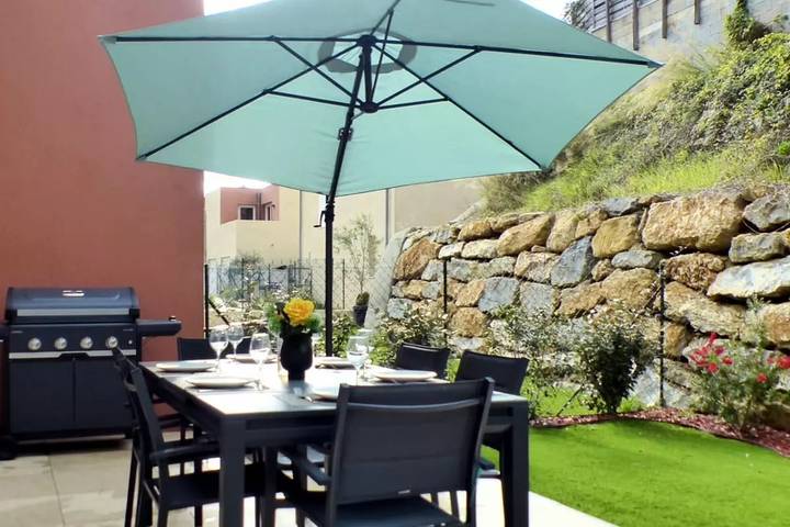 Villa pour 6 personnes, avec jardin