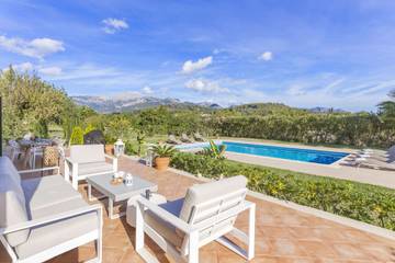 Villa in Selva, Mallorca Inselmitte für 6 
