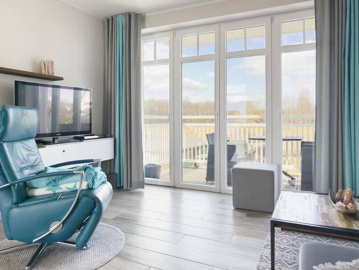 Vakantiewoning voor 4 personen, met Uitzicht op zee en Balkon