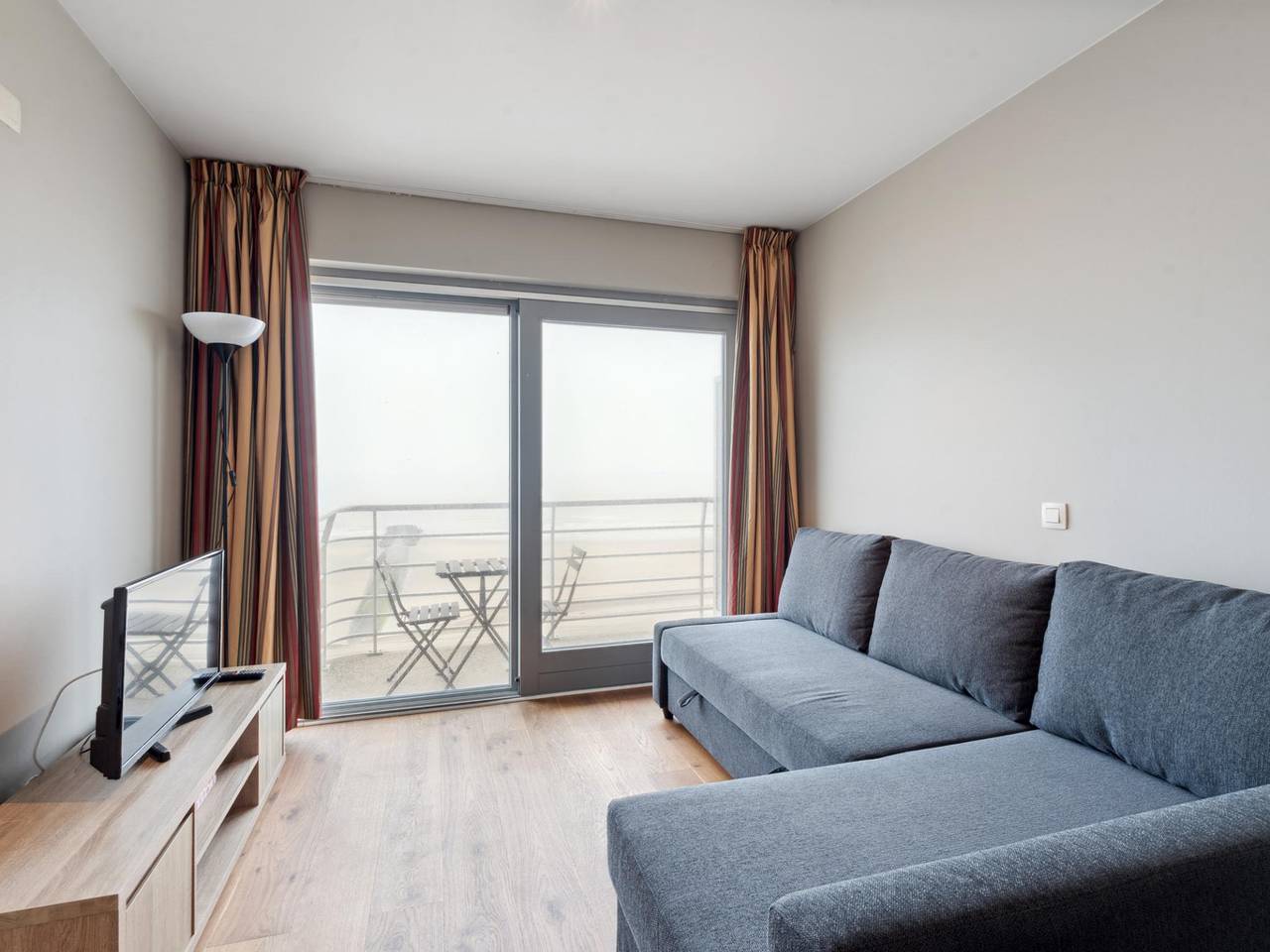 Cosy studio with sea and beach views in Blankenberge, Belgian Coast