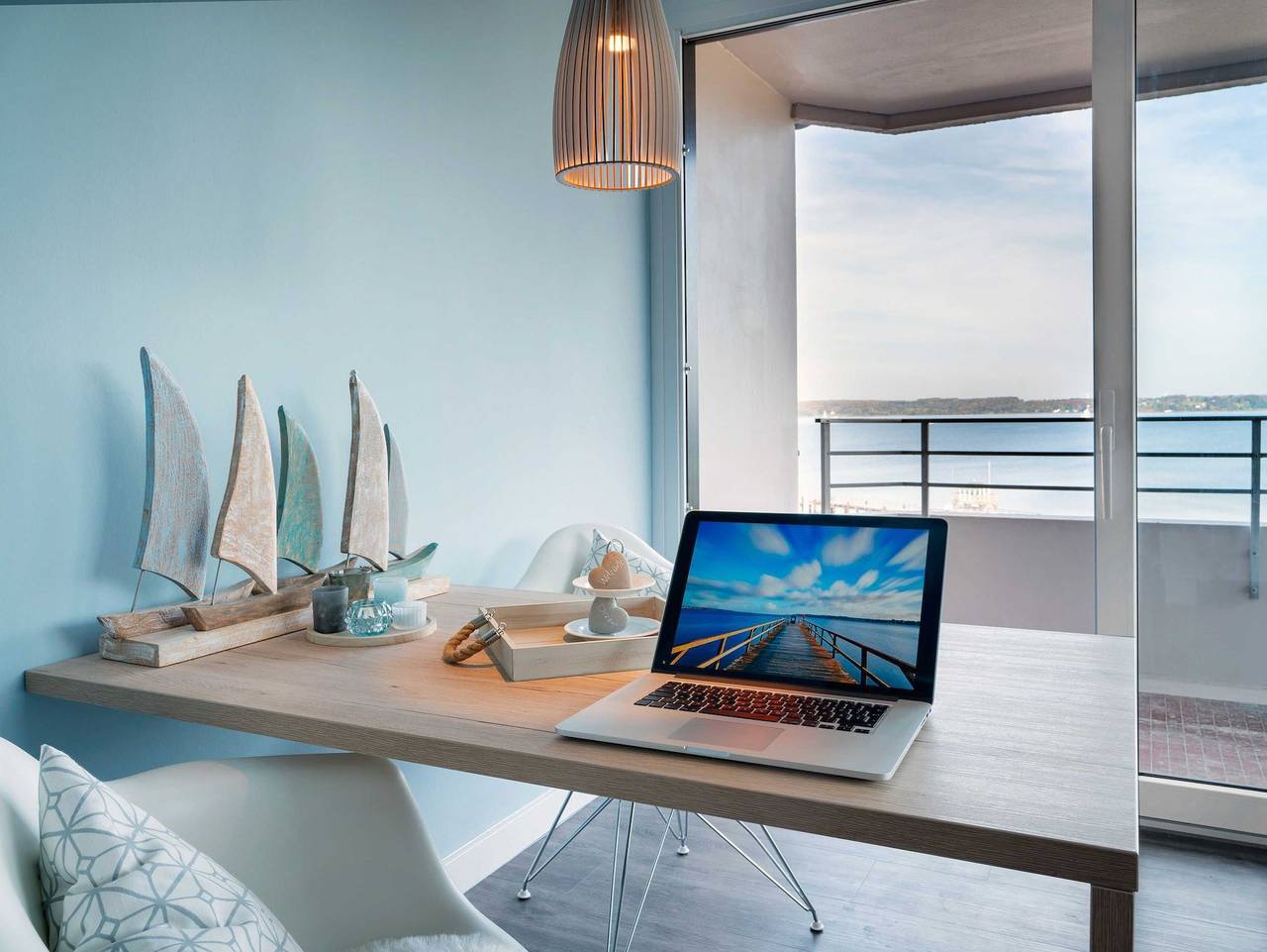 Ganze Ferienwohnung, Appartement Fördehimmel in Stadt Glücksburg, Holnis