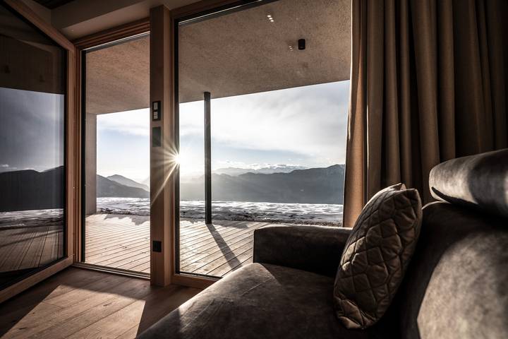 Ferienwohnung für 6 Personen, mit Sauna und Garten in Überetsch-Unterland