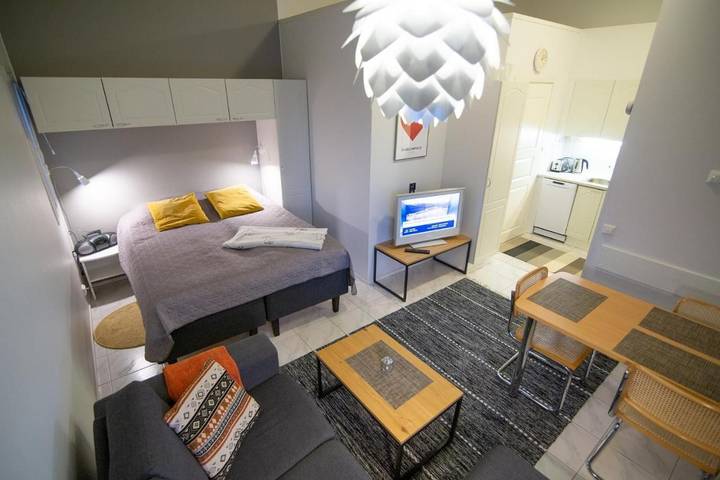 Appartement de vacances pour 2 personnes, avec sauna et vue