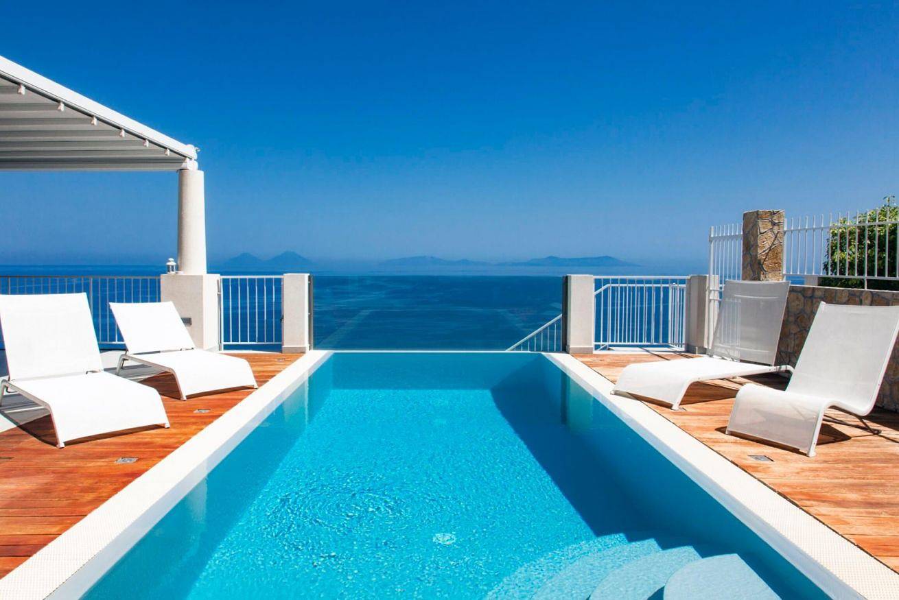 Villa Vulcano - Villa with private pool and  panoramic sea view in Capo d'Orlando, Messina Province