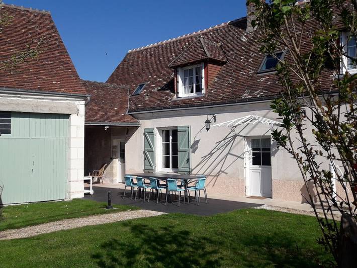 Gîte pour 10 personnes, avec jardin et terrasse, animaux acceptés en Indre-et-Loire - 3
