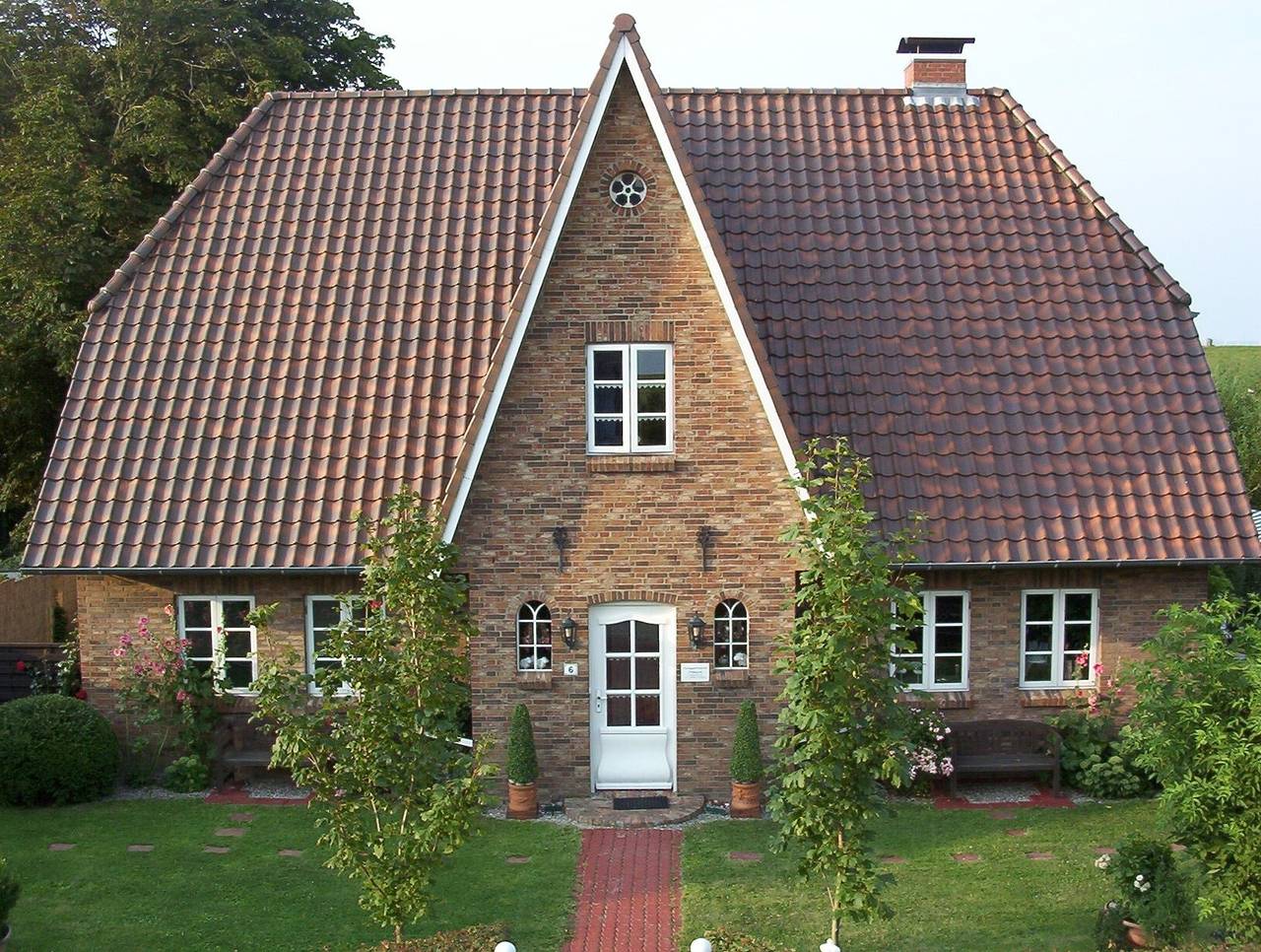 Ganze Wohnung, Apartment Friesenhaus Liebesallee Nr. 6 mit Garten, Balkon und Wlan in Pellworm, Nordseeküste