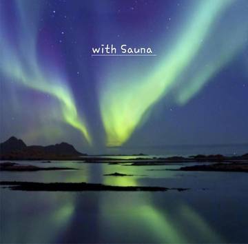 Ferienhaus für 4 Personen, mit Terrasse und Ausblick sowie Sauna, mit Haustier auf den Lofoten
