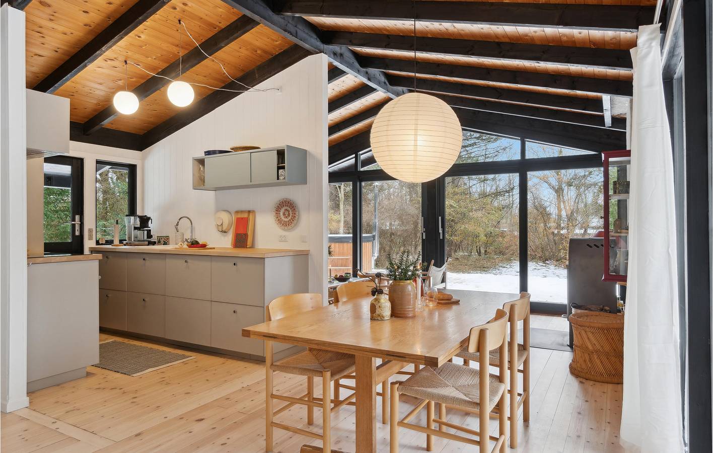 Ferienhaus für 4 Personen mit Terrasse in Yderby Lyng, Sjællands Odde