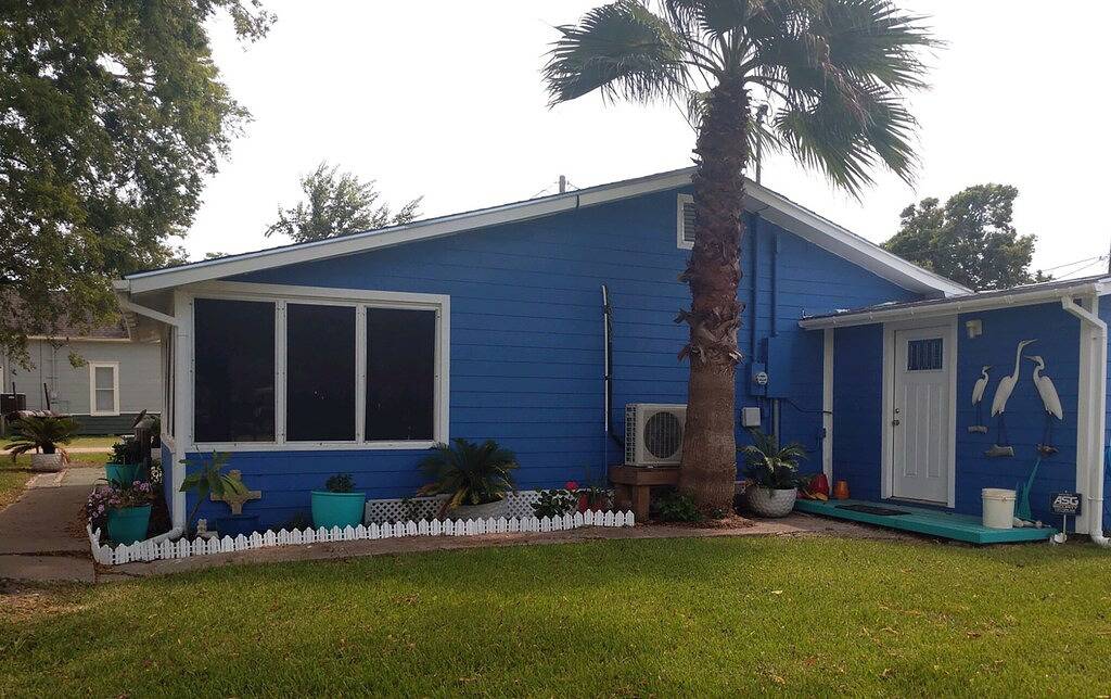 Ganze Wohnung, Studio-Deluxe-Ensuite Dusche-Strandblick-Coastal Cottage Bay House in Palacios, Matagorda Bay