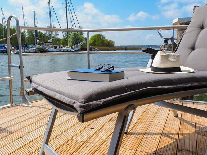 Boot für 4 Personen, mit Terrasse auf Usedom